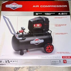 1HP 2.2 CFM@90 PSI Oil Free Air Compressor